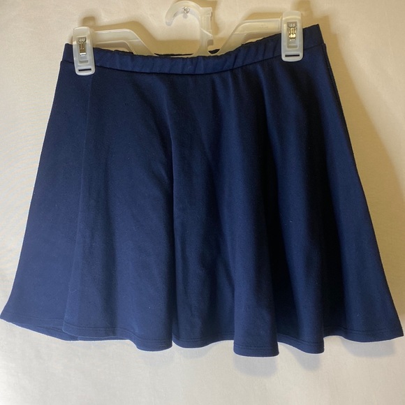 Wet Seal Navy Blue Skater Skirt - Picture 1 of 3